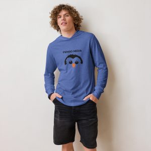 Pengo Hooded long-sleeve tee