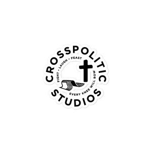 CrossPolitic Logo Sticker